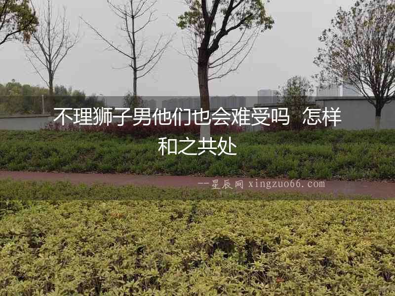 不理獅子男他們也會難受嗎  怎樣和之共處