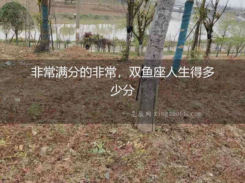非常滿分的非常，雙魚座人生得多少分