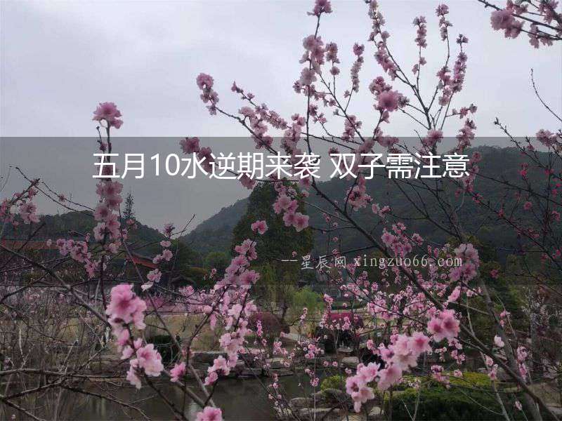 五月10水逆期來襲 雙子需注意