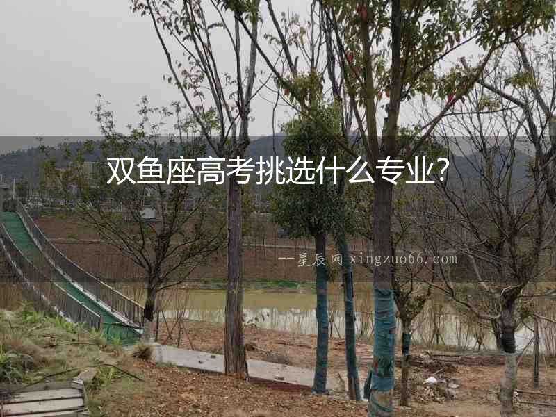 雙魚座高考挑選什么專業(yè)？