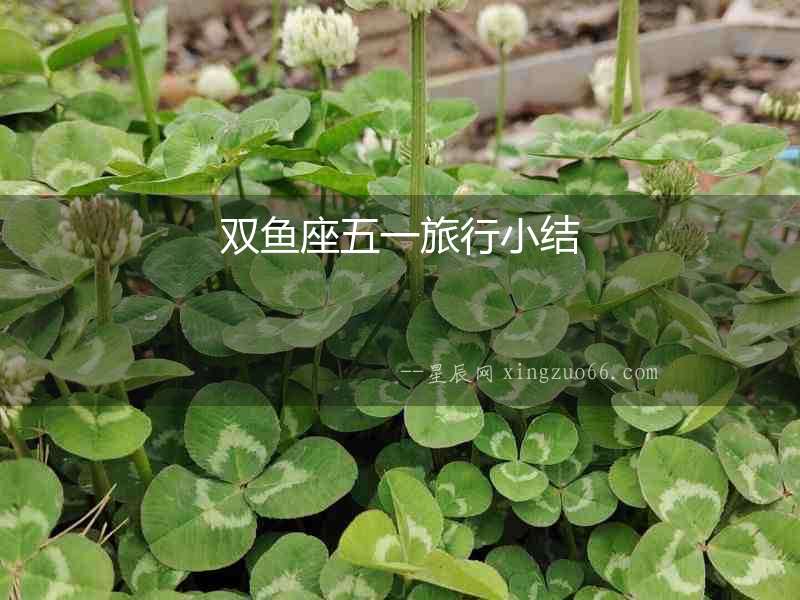 雙魚座五一旅行小結