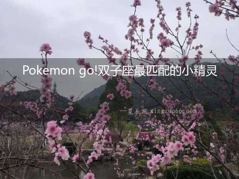 Pokemon go!雙子座最匹配的小精靈