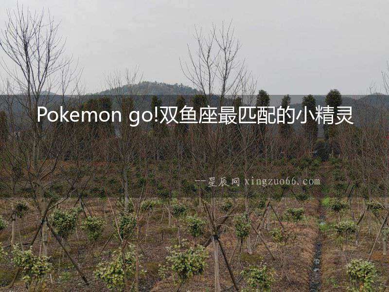 Pokemon go!雙魚座最匹配的小精靈