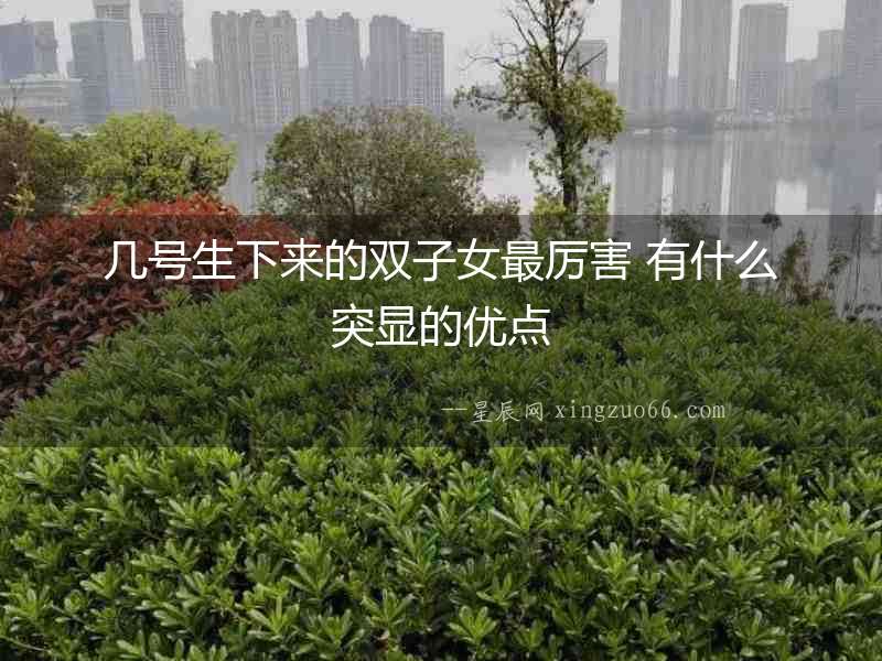 幾號生下來的雙子女最厲害 有什么突顯的優點