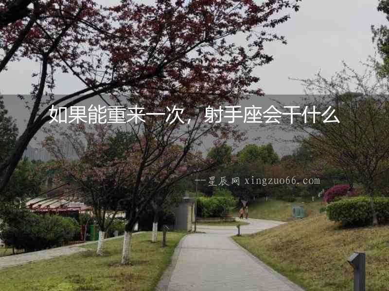 如果能重來一次，射手座會干什么