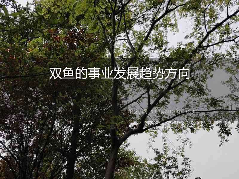 雙魚的事業發展趨勢方向