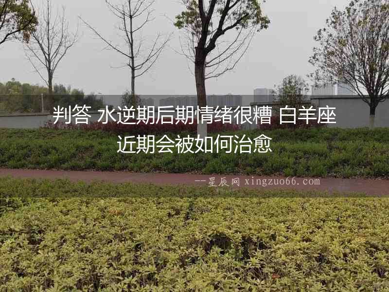 判答 水逆期后期情緒很糟 白羊座近期會被如何治愈