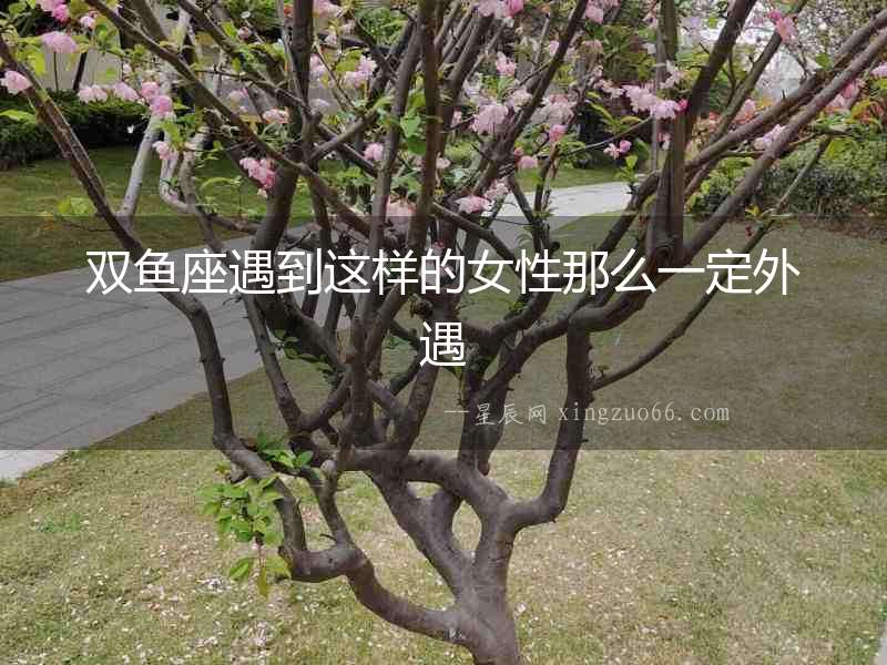 雙魚座遇到這樣的女性那么一定外遇