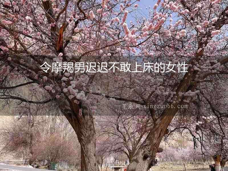 令摩羯男遲遲不敢上床的女性