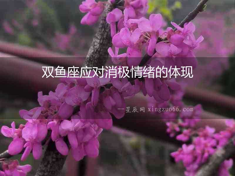 雙魚座應(yīng)對(duì)消極情緒的體現(xiàn)
