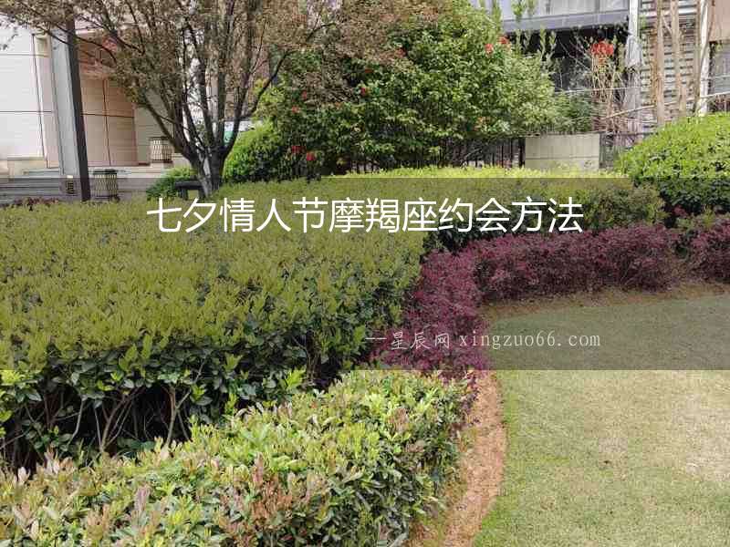 七夕情人節摩羯座約會方法