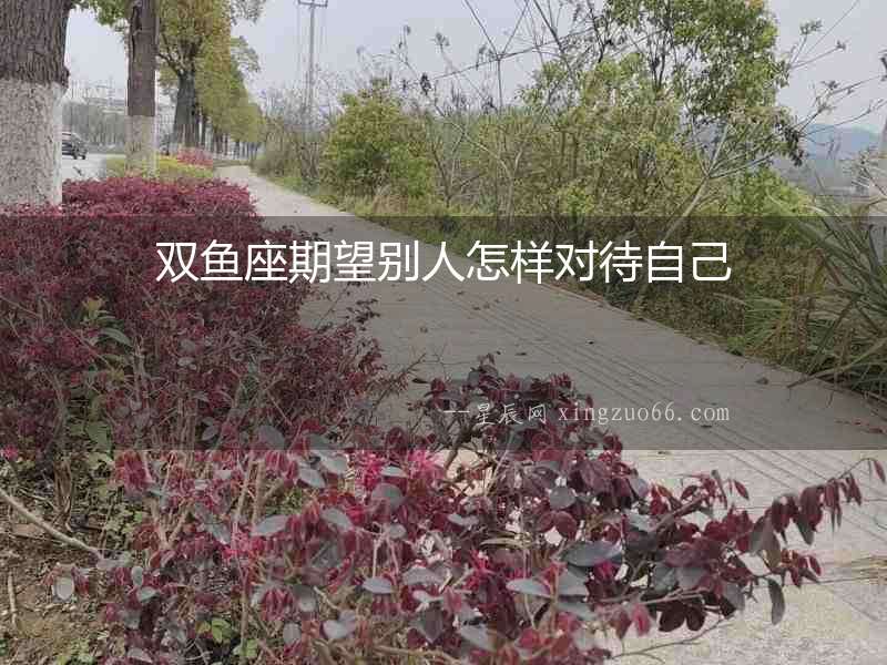 雙魚座期望別人怎樣對待自己