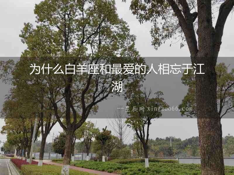 為什么白羊座和最愛的人相忘于江湖