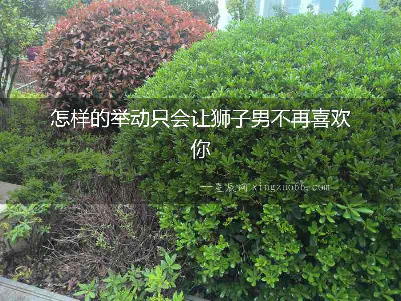 怎樣的舉動只會讓獅子男不再喜歡你