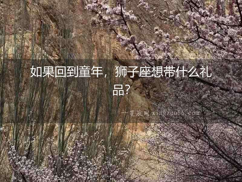 如果回到童年，獅子座想帶什么禮品？