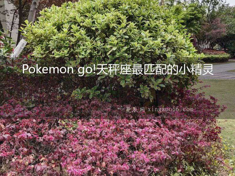 Pokemon go!天秤座最匹配的小精靈