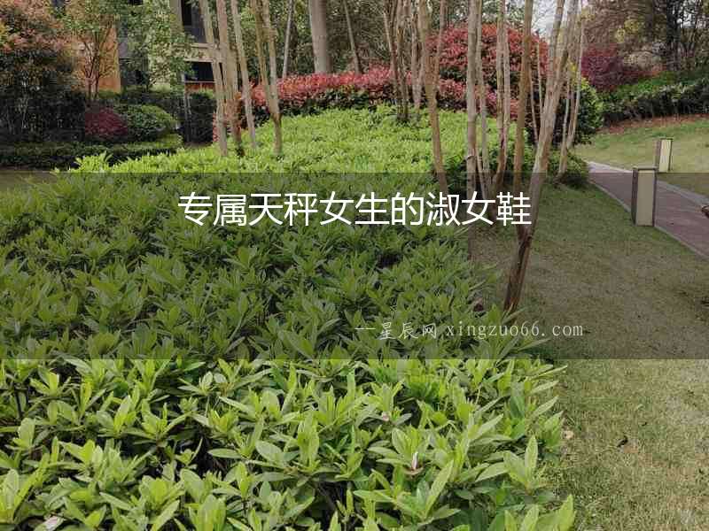 專屬天秤女生的淑女鞋