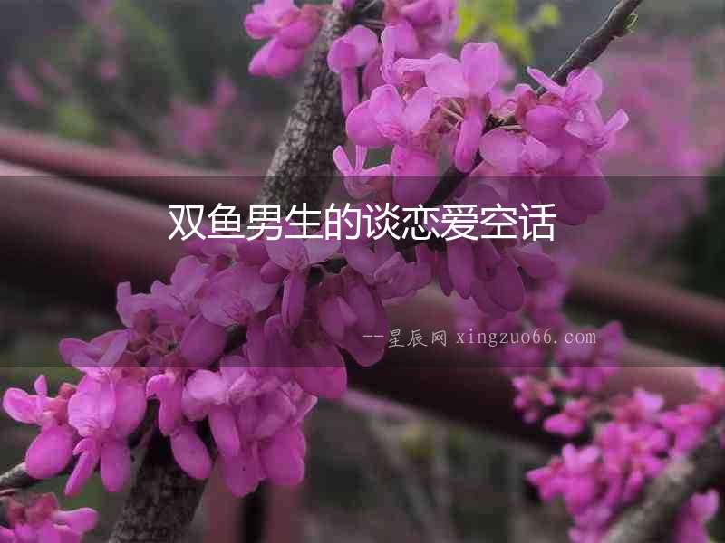 雙魚男生的談戀愛空話