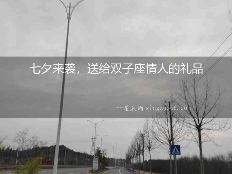 七夕來襲，送給雙子座情人的禮品