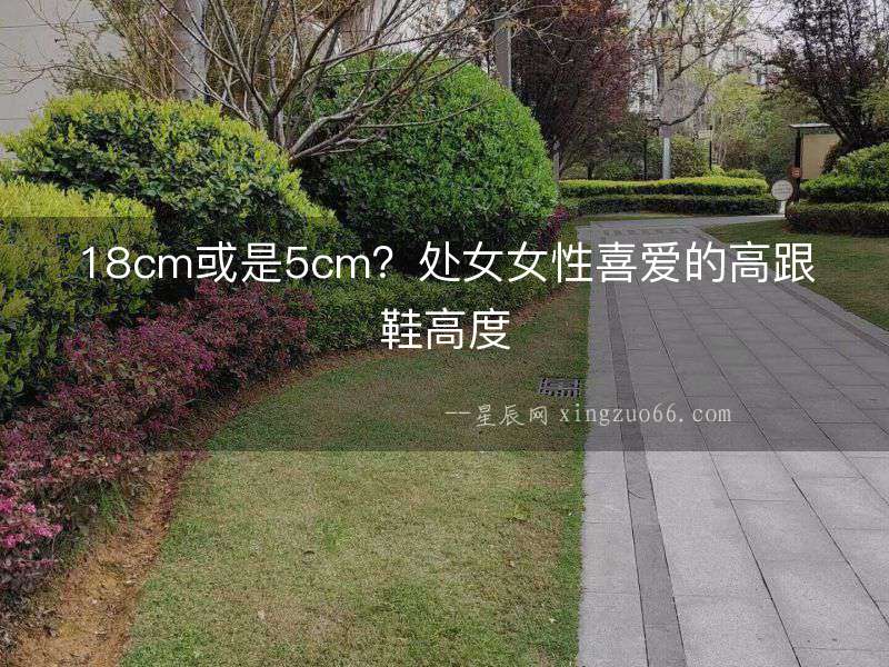 18cm或是5cm？處女女性喜愛的高跟鞋高度