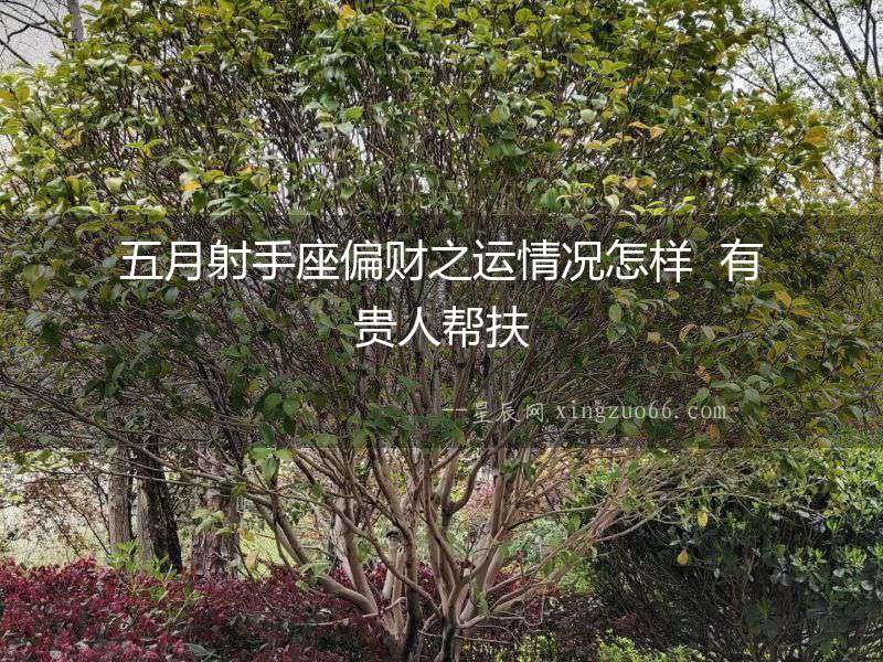 五月射手座偏財之運情況怎樣  有貴人幫扶