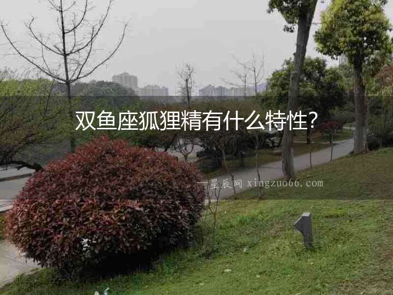 雙魚座狐貍精有什么特性？