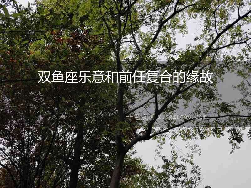 雙魚座樂意和前任復合的緣故