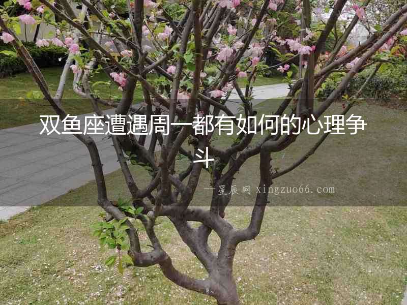 雙魚座遭遇周一都有如何的心理爭斗