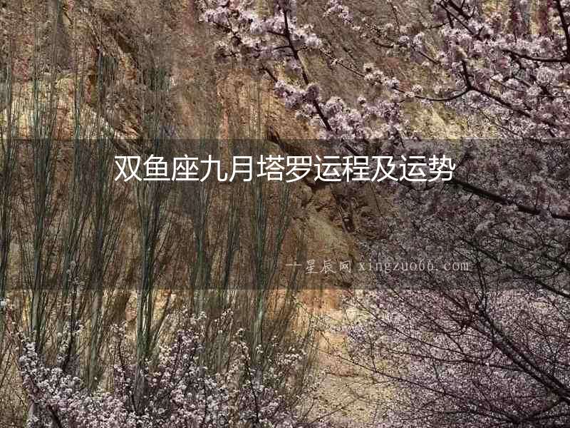 雙魚座九月塔羅運程及運勢