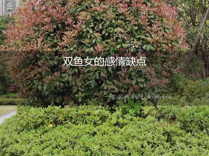 雙魚女的感情缺點