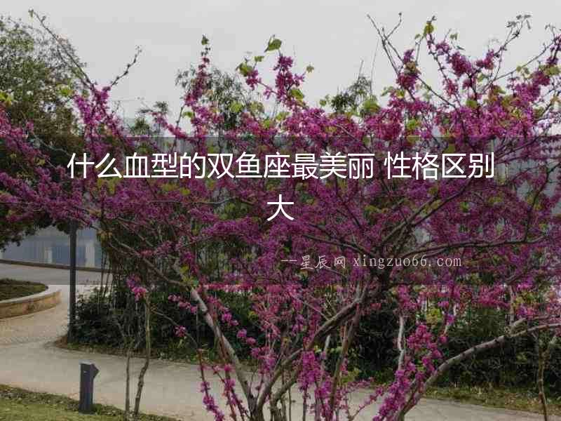 什么血型的雙魚座最美麗 性格區別大