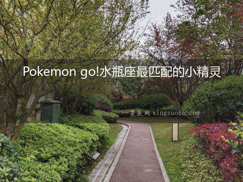 Pokemon go!水瓶座最匹配的小精靈