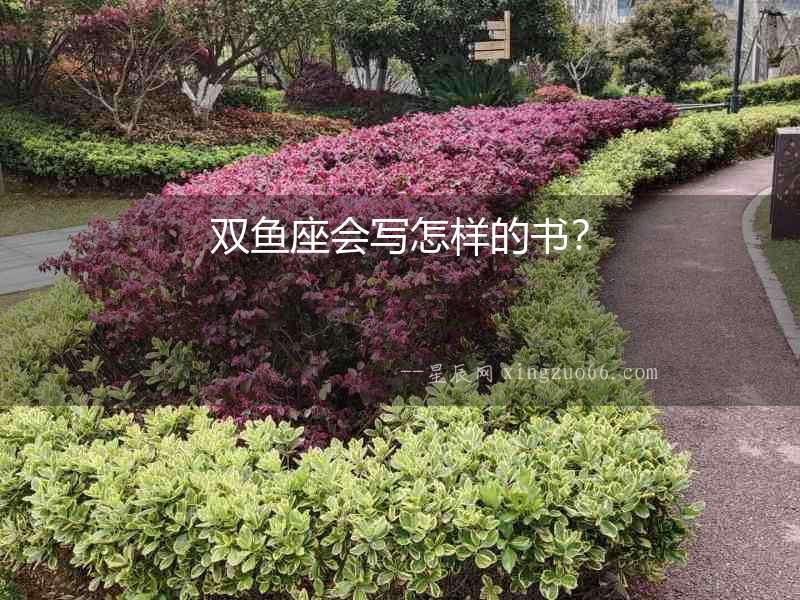雙魚座會寫怎樣的書？