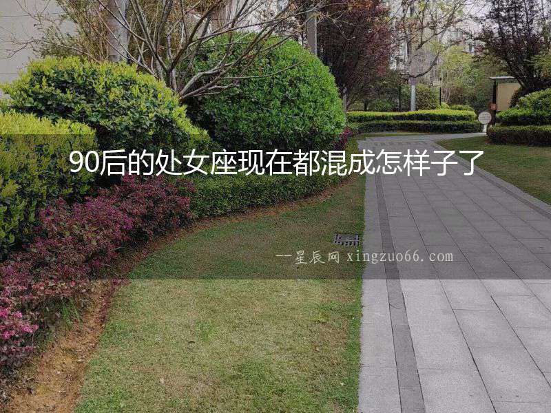 90后的處女座現在都混成怎樣子了