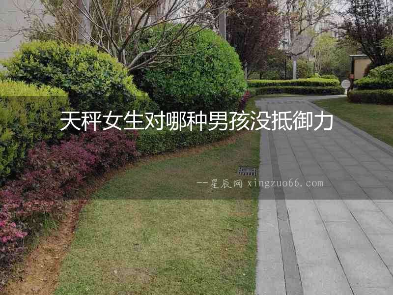 天秤女生對哪種男孩沒抵御力