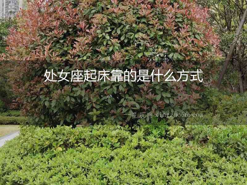 處女座起床靠的是什么方式