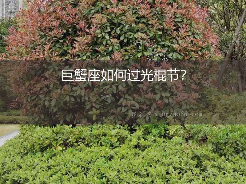 巨蟹座如何過光棍節(jié)？