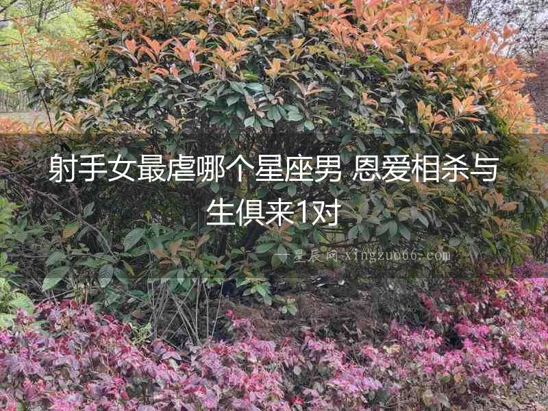 射手女最虐哪個星座男 恩愛相殺與生俱來1對