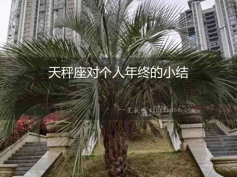 天秤座對個人年終的小結