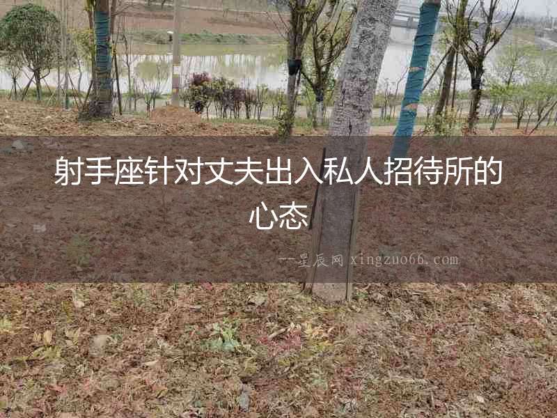 射手座針對丈夫出入私人招待所的心態