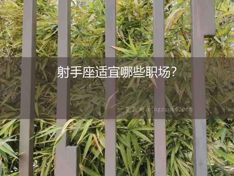 射手座適宜哪些職場？