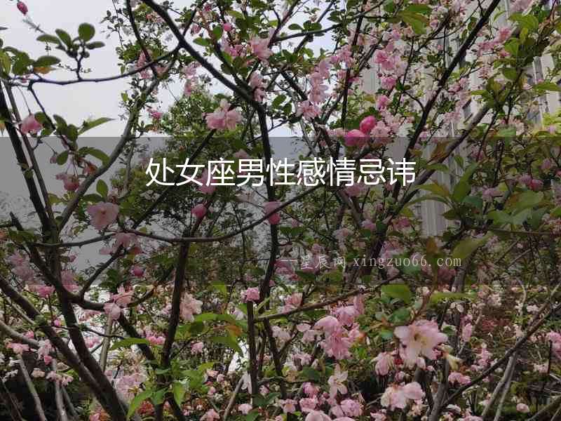 處女座男性感情忌諱