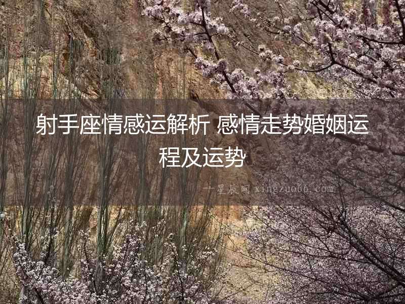 射手座情感運解析 感情走勢婚姻運程及運勢