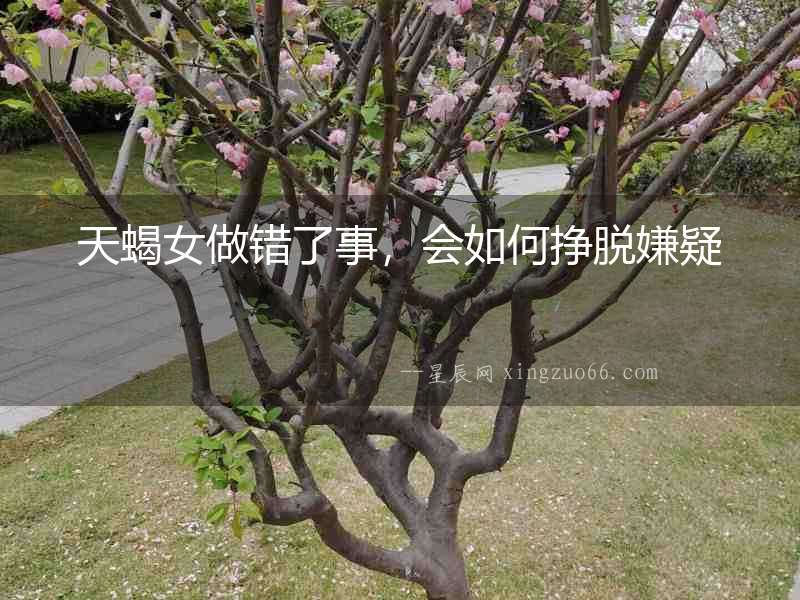 天蝎女做錯了事，會如何掙脫嫌疑