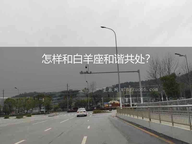 怎樣和白羊座和諧共處？