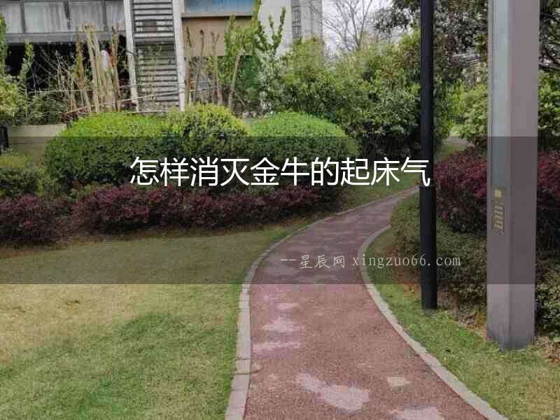 怎樣消滅金牛的起床氣