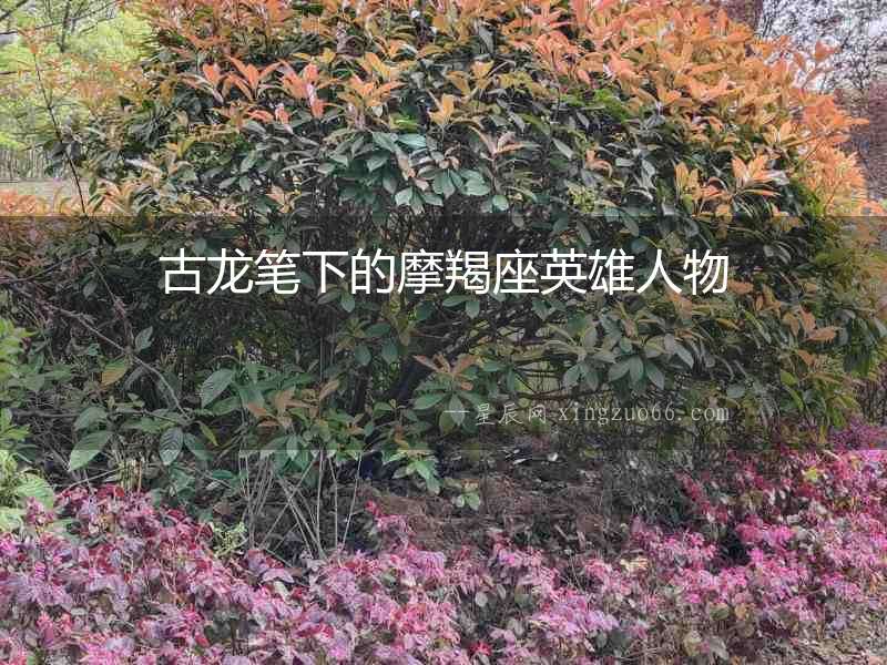 古龍筆下的摩羯座英雄人物