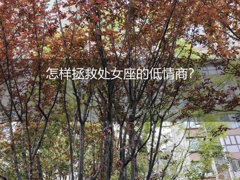 怎樣拯救處女座的低情商？