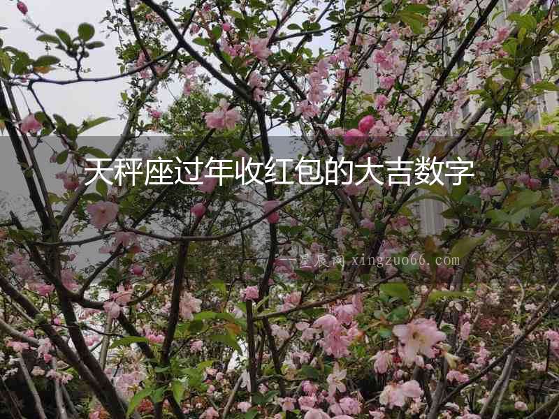 天秤座過年收紅包的大吉數(shù)字