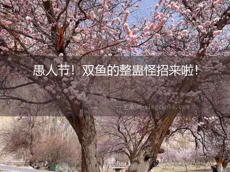 愚人節！雙魚的整蠱怪招來啦！